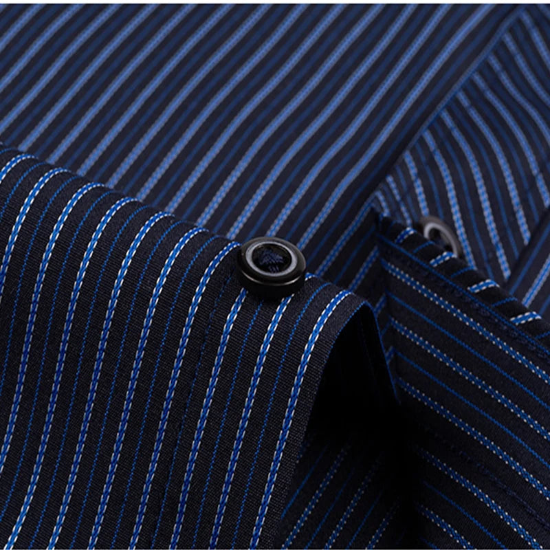 New Men's Long-Sleeved Shirts Middle-Aged And Elderly Fashionable Casual Shirts