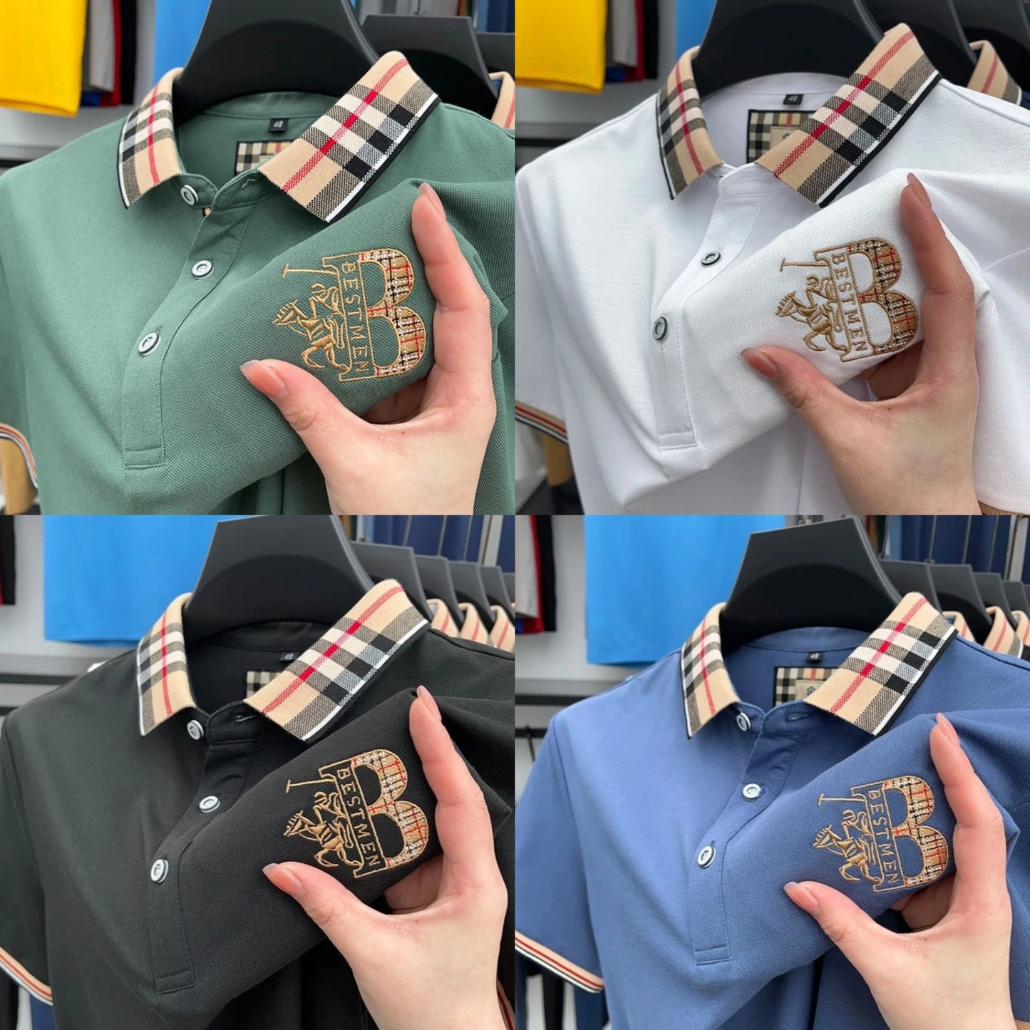 Men's Polo T shirt (Pack of 4)