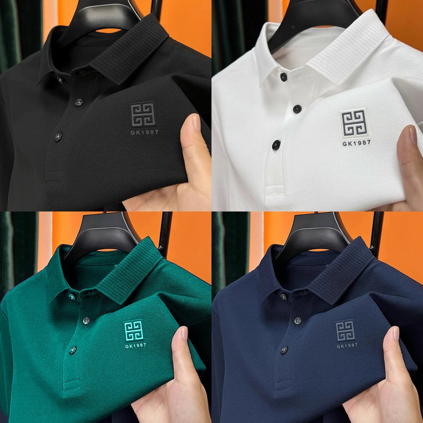 New Men's 100Pure Cotton POLO T-Shirt (Pack of 4)