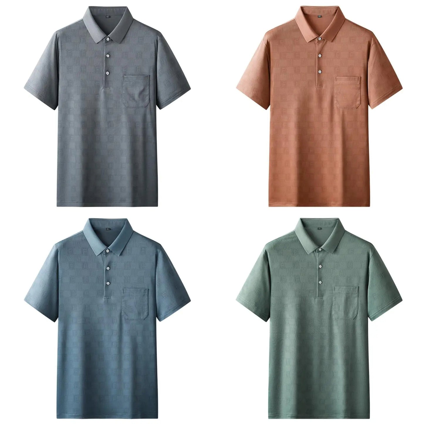 New Summer Top Grade Breathable Shirts For Men (Pack of 4)