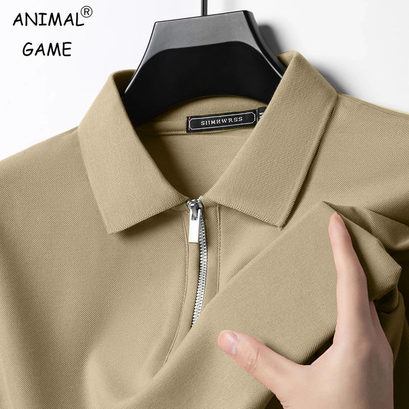 New Men's Solid Color Polo t-Shirt (Pack of 4)