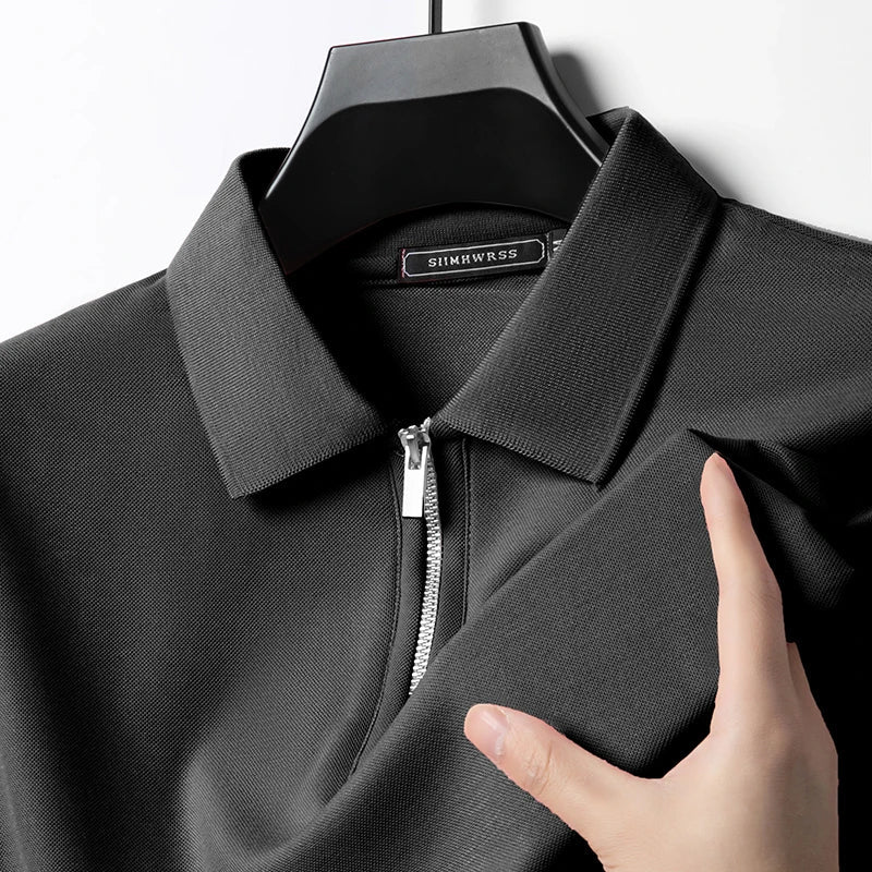 New Men's Solid Color Polo t-Shirt (Pack of 4)