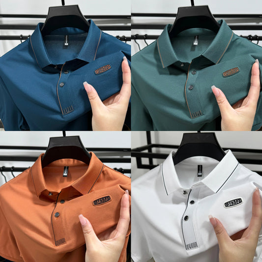 Summer Men's Short-sleeved POLO T Shirt (Pack of 4)