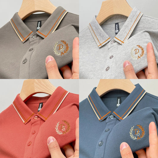 New Summer Fashion Embroidered Men's Polo T- Shirt (Pack of 4)