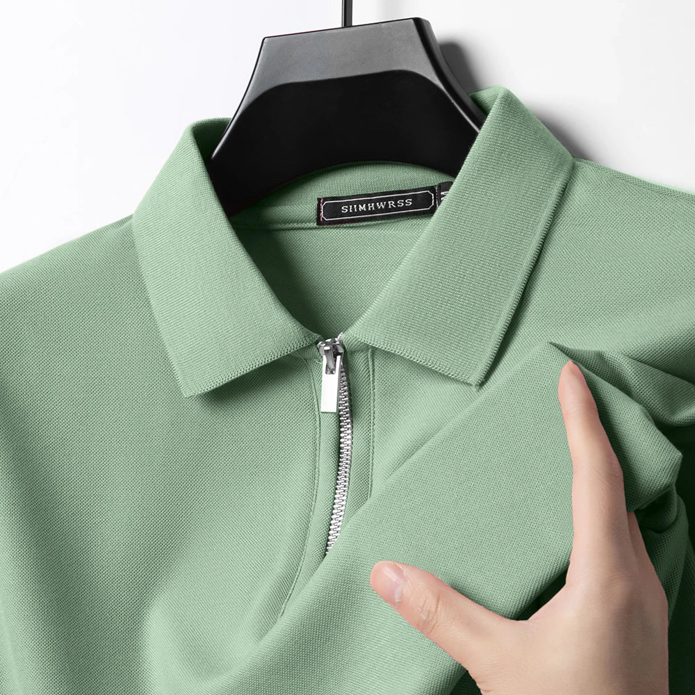 New Men's Solid Color Polo t-Shirt (Pack of 4)